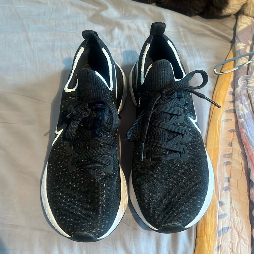 Nike Womens React Infinity Running Flyknit Shoes … - image 1